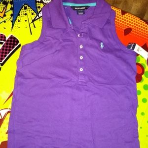 NWT! Ralph Lauren sleeveless tank size 12-14 girls